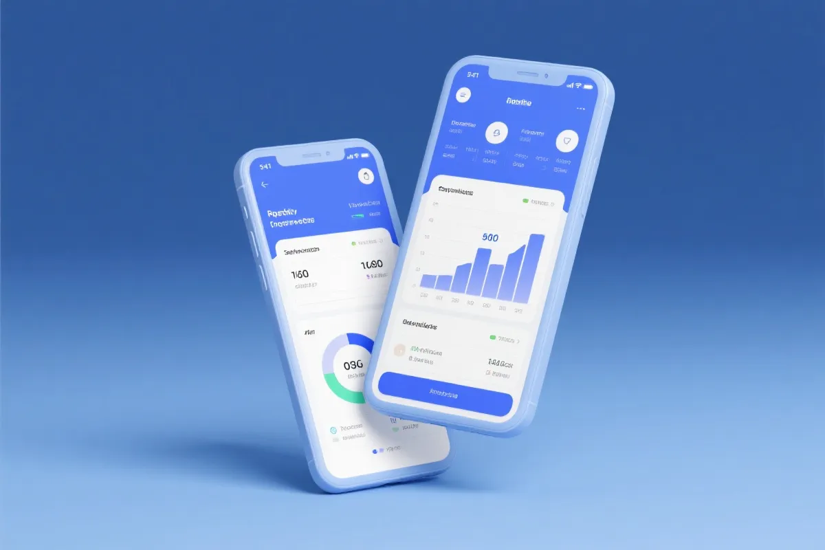 APP 界面预览 - 历史记录与走势图
