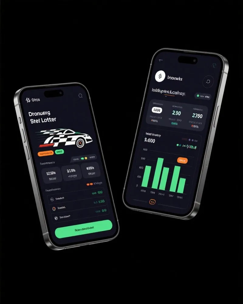 极速赛车APP界面