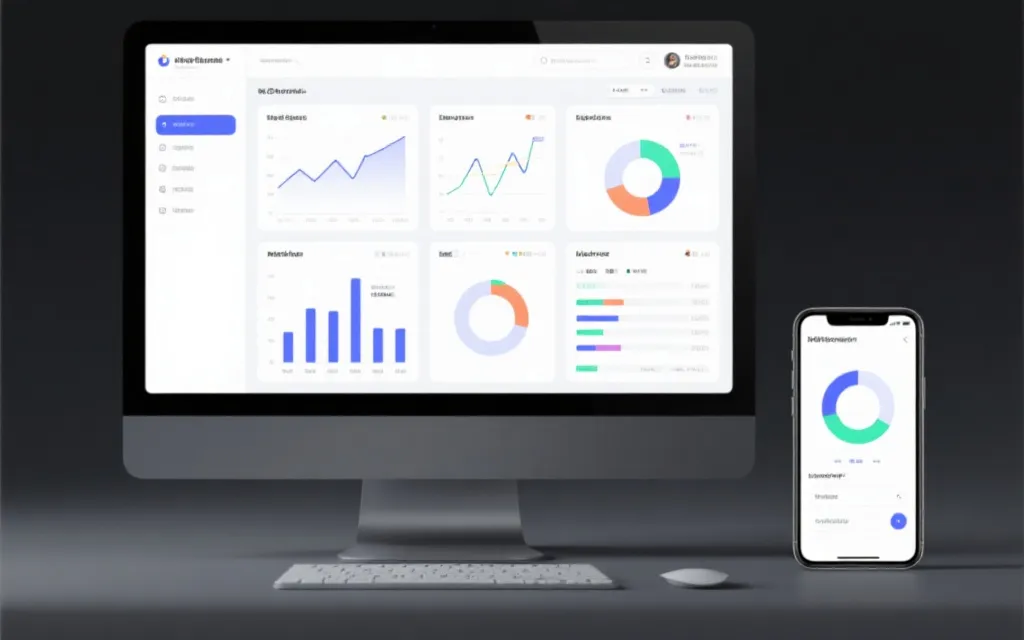 数据分析图表与交互界面